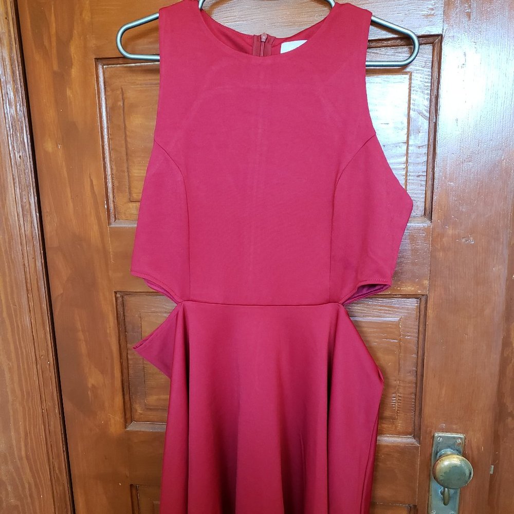 Wine Red Dress - Never Worn - Size XL
